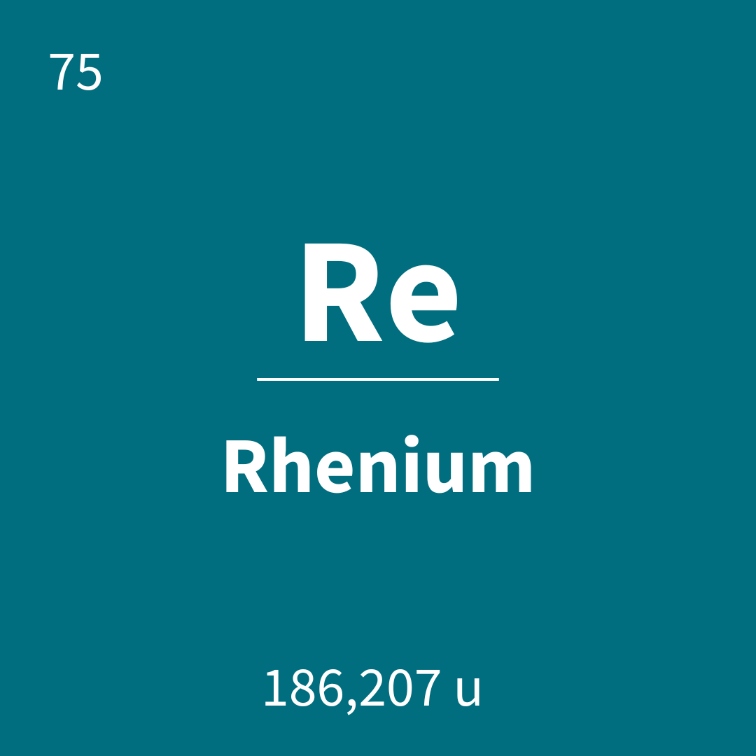 Das Element Rhenium