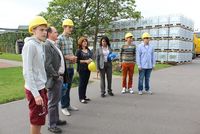 Mit dem Immissionsschutzbeauftragten auf eine Entdeckungstour durchs Werk (Foto: Thor).