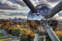 Man kann in alle Kugeln des Atomiums hineingehen (Foto: Giorgio Galeotti, flickr).