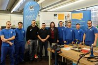 Das Renolit-Team, das den Tag in Mainz für die Schüler auf die Beine gestellt hat (Foto: Renolit).