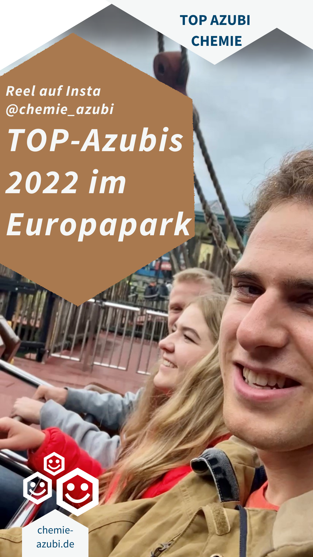 Schaut euch unser Reel mit den TOP AZUBIS CHEMIE auf Instagram an! Klickt aufs Bild; dann kommt ihr zu Insta. (Foto: hm)