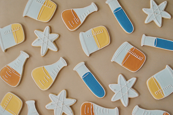 Und hier ein Ausstecker für Chemiker (Foto: Sciencecookiecutters)
