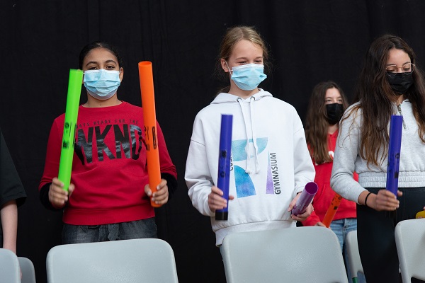 Die Schüler des Cusanus-Gymnasiums hatten großen Spas am Wettbewerb (Foto: Marcel Hasübert, mh-foto.de)