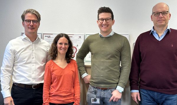 Das SRL-Team freut sich, dieses Jahr auch Azubis im Büro begrüßen zu dürfen (Bild: SRL Materials).