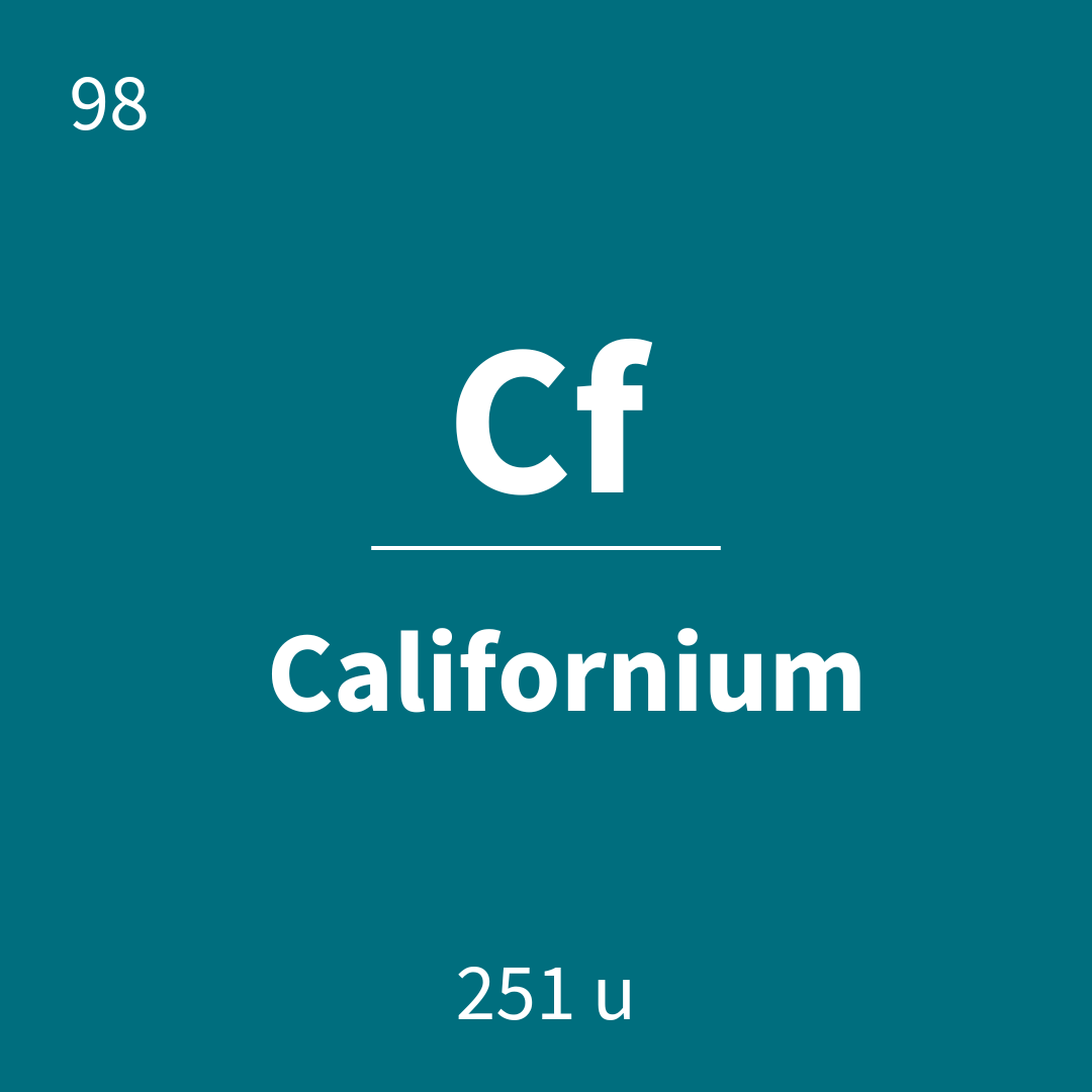Das Element Californium