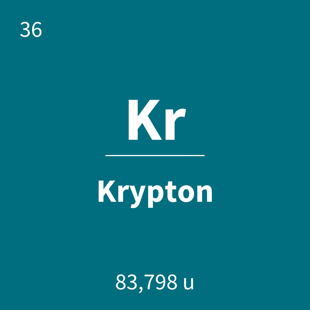 Das Element Krypton