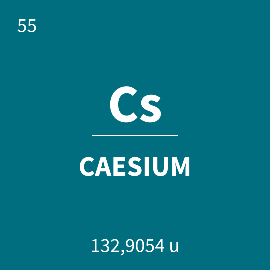 Das Element Caesium